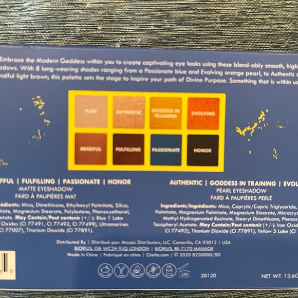 Chelle LimEdition Divine Purpose Eyeshadow Palette - Picture 3 of 4